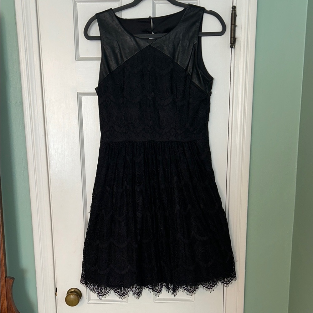 Elegant Black Lace Dress-Jessica Simpson